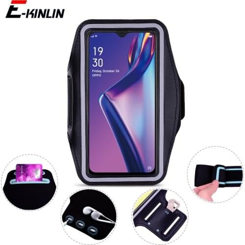 Workout Arm Band Cover Case For OPPO A16 A12e A12 A15s A11k A1 A15 A11 2019 A11x A1k Sport Running Gym Phone holder Bag Pouch