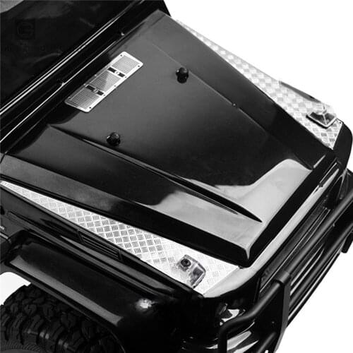 Decoration Car Hood Sticker Anti-skid Plate Board for 1/10 TRAXXAS TRX6 G63 TRX4 G500 RC Car Parts Accessories
