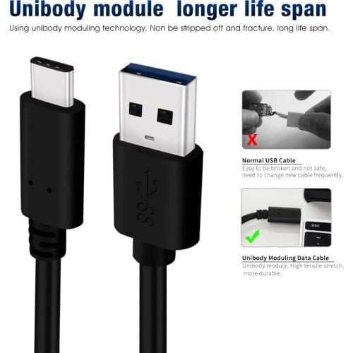 Long USB C Cable 10ft - USB 3.1 Type C Charging Cable QC3.0 Fast Charging USB Type C Cable Compatible with Samsung Galaxy LG etc