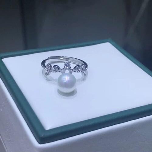 New Arrival Free Size Hot Ring Mountings Base Findings Component Jewelry Settings Parts for Pearls Crystal Agate Coral Beads