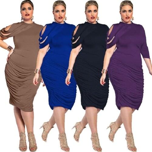 New womens dresses elastic clothing womens clothing dress european dresses 1067