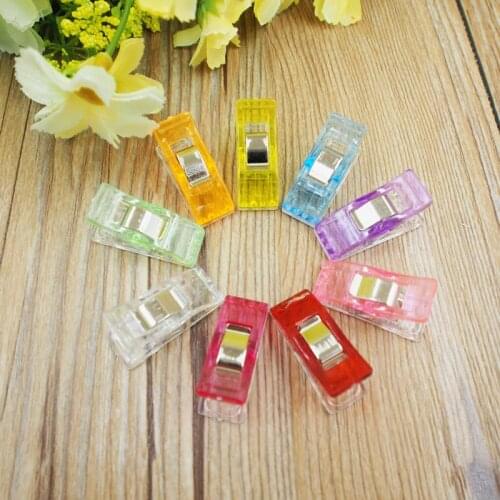 Plastic Wonder Clips Holder for DIY Patchwork Fabric Ax Clip Quilting Hemming Craft Sewing Knitting Tool
