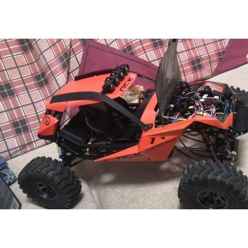 Used climbing truck red type : CAPO ACE-1 assembled version 1/10 Scale Remote controller 4x4 Crawler Truck ACE1