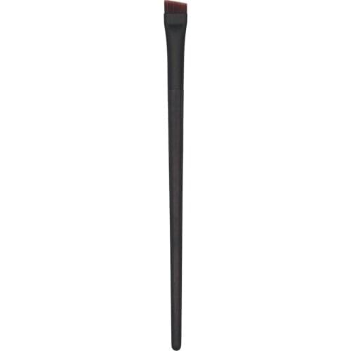 V24 Professional Handmade Makeup Brush Resilient Synthetic Fiber Large Angled Eyebrow Brush Ebony Handle Make Up Brushes