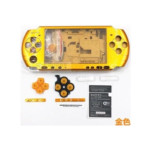 Six Colors New Full Set Housing Shell Case For PSP 3000 With Logo 100% Fit