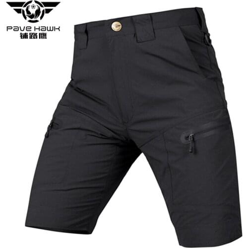 Summer Breathable quick-drying Military Tactical Cargo Shorts Outdoor Sports Hiking fishing Climbing Knee length Shorts