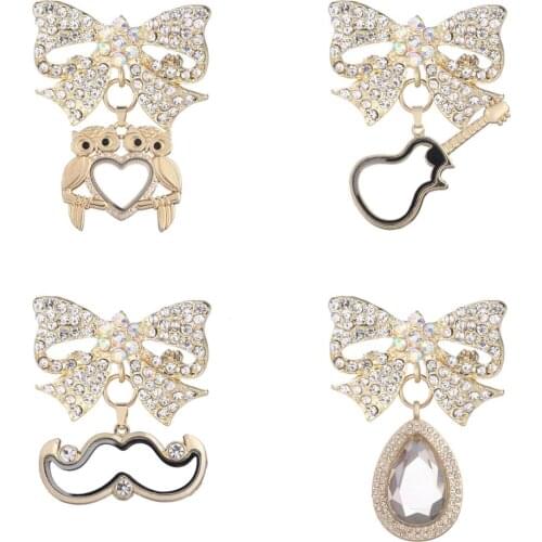 Shuyani Brooches Bow On Clothes