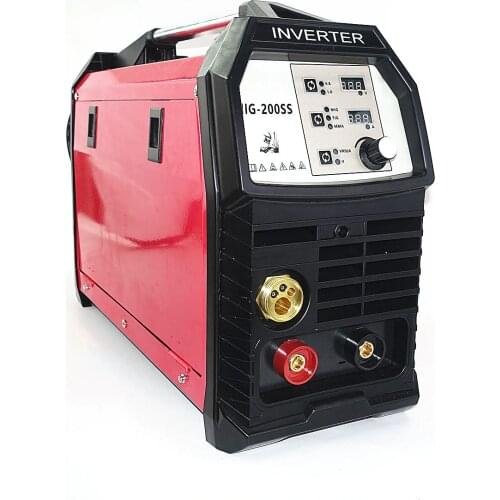 Synergic MIG Welding Machine 200A Arc Welding Equipment MAG MMA TIG Spool Gun 230V CE Multifunction MIG Welder