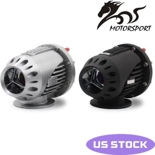 UNIVERSAL BLOW OFF VALVE BOV SUPER SQV4 IV black and silver