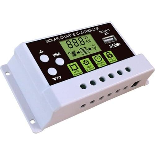 10A Solar Charge Controller 12V24V Car, Solar Charge Regulator