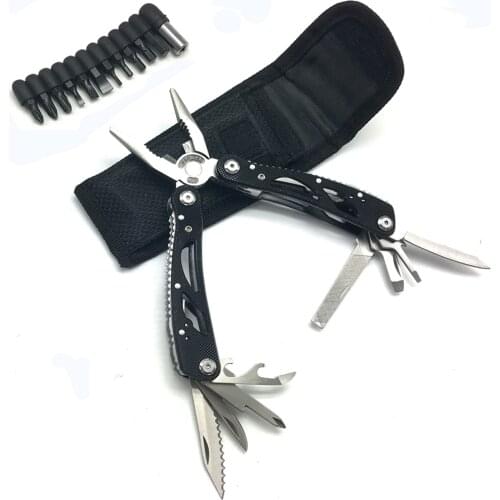 22 Multifunctional Folding Knife Plier Pocket EDC Tools Fishing Pliers Outdoor Survival Combination Multitools Camping Knife