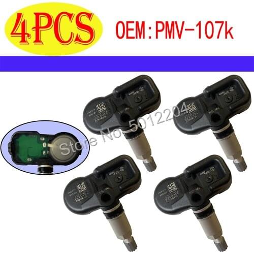 4pcs tyre pressure sensor for 2005-2012 Lexus GS ES LS PMV-107k 433mhz TPMS tire pressure monitor snsor 42607-50010