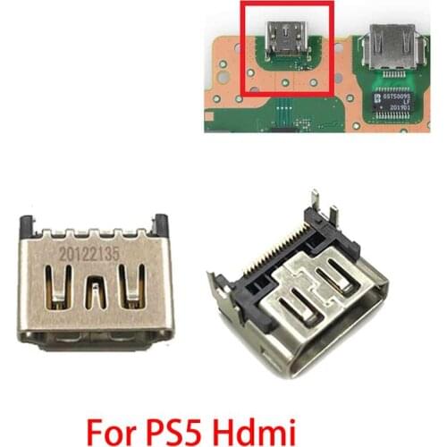 50PCS Original For Sony PlayStation 5 HDMI-compatible Port Display Socket Jack Connector For PS5 Console Motherboard