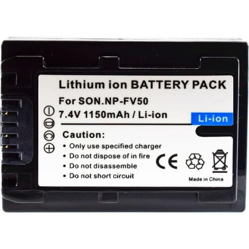 Battery for SONY NP-FH40 NP-FH50 DSLR-A230 A290 A330 A380 A390 DSC-HX100