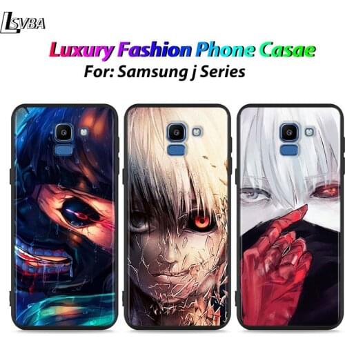 Black Shell Tokyo Ghouls for Samsung Galaxy J7Duo J2 J4 Core J6 J4 Plus J8 J3 J7 J5 Prime 2018 2017 Phone Case