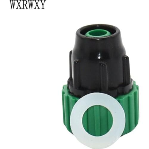 Wxrwxy Garden irrigation female 1/2 to the 3/8" hose connector 1/2" threaded connector end cap barb fitting 8/11 5pcs