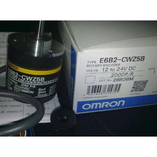 Freeshipping Photoelectric encoder E6B2-CWZ5B 2000P/R 12~24VDC E6B2-CWZ5B