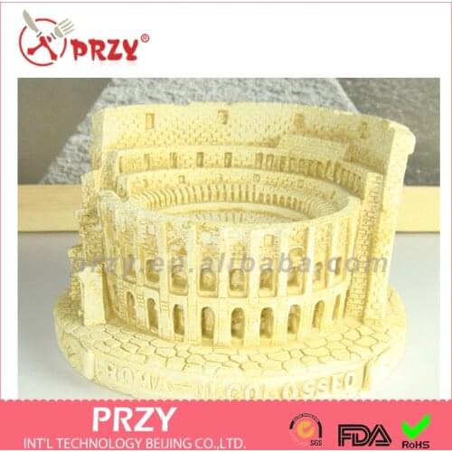 Colosseum Exquisite Decorative Handicrafts Mold Silicone Mold Eco-friendly Ancient Roman Mold