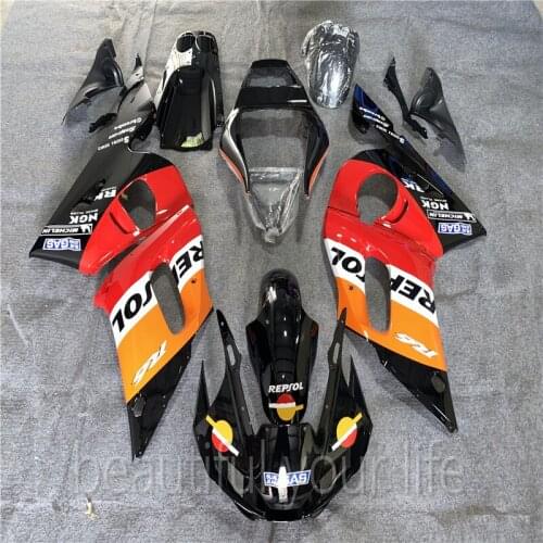 Motorcycle fairings kit for YAMAHA R6 YZFR6 1998 1999 2001 2002 YZF R6 98-02 ABS plastic fairing kits color flames body kits