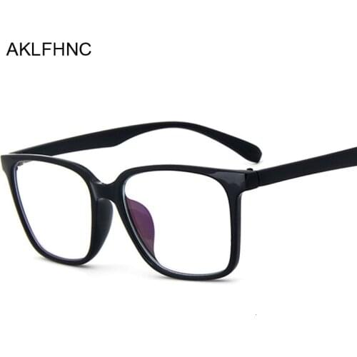 Square Transparent Glasses Frames Men Women Fake Glasses Vintage Optical Myopia Eyeglasses Frames Ladies Retro Eyewear