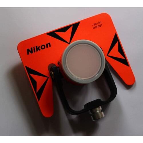 NEW RED SINGLE PRISM PRISMS FOR NIKON TOTAL STATION STATIONS