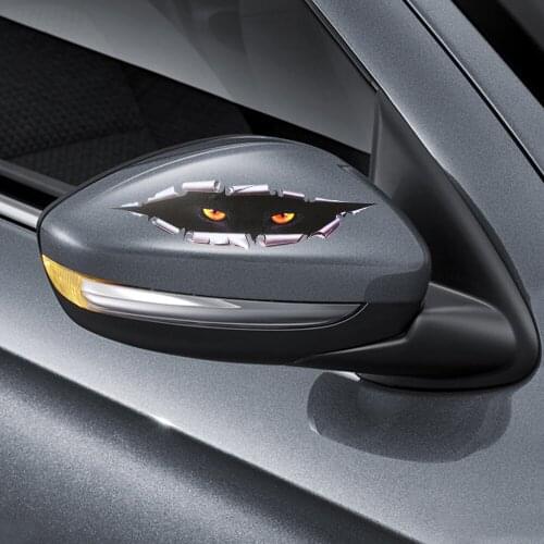 Cat Eyes Peeking Car Sticker For suzuki ignis swift alto grand vitara sx4 jimny kizashi Ertiga Edcudo Mudguards Fender