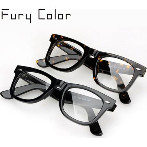 Eyeglasses Optical glasses Frame Men women acetate frame spectacles decorative Myopia Clear lens glasses Optical Prescription