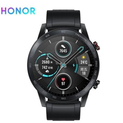 Originele Honor Magicwatch 2 46 M Gps Slimme Horloge 1.39 Inch Display 5ATM Waterdichte 14 Dagen standby Smartwatch
