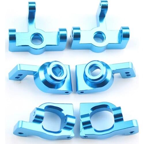 1251 Front Wheel Seat 1252 Rear Wheel Seat 1253 C-Shaped Seat RC Car Metal Accessory Set for WLtoys 144001 1:14 Remote Control V