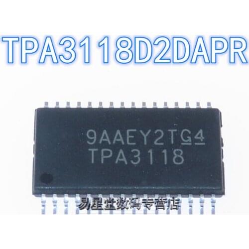 1PCS-10PCS 100% brand new original authentic TPA3118D2DAPR HTSSOP-32 TPA3118D2 HTSSOP32 Code: TPA3118 audio amplifier chip