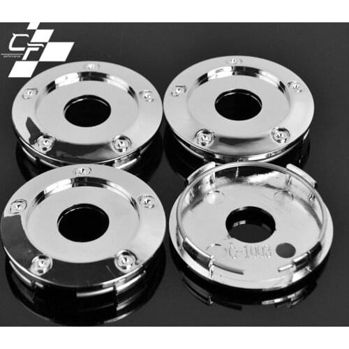 4pcs 65mm 62mm Pure Base Silver Car Wheel Center Cover Rims No Logo Auto Tuning Universal Hub Caps For Alloy Wheels C-1003