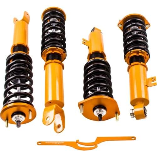 4PCS Coilovers Shock Absorber Suspension Strut for Nissan Fairlady Z 300ZX Z32 1990-1996 Adjustable height
