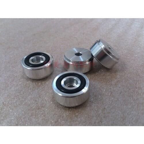 All aluminum alloy 20*10 computer audio amplifier foot speaker nails shock absorber tripod cushions B 20X10MM-10pcs/lot