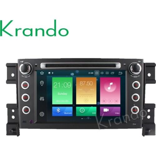 Krando Android 8.0 7'' 32GB ROM car radio for Suzuki Grand Vitara 2005-2015 gps navigation player Steering wheel control