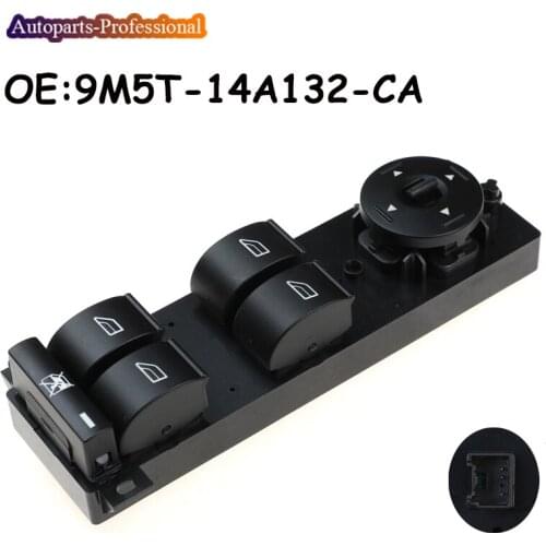 Car Auto accessorie Electric Power Window Lifter Door Master Control Switch For Ford Focus 9M5T14A132CA 9M5T-14A132-CA