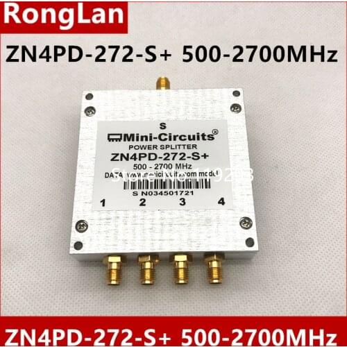 [BELLA] The new Mini-Circuits ZN4PD-272-S+ 500-2700MHz a four divider SMA