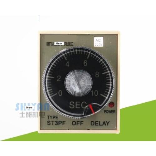 Free shipping Fuji Fuji time relay ST3PF power off delay Domestic high quality 220V