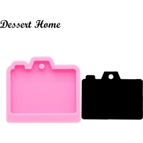 DY0172 Camera Mold Jewelry Making Tools Keychain Resin Silicone Epoxy For Diy 100% Food-grade Liquid Necklace Decoration Shiny