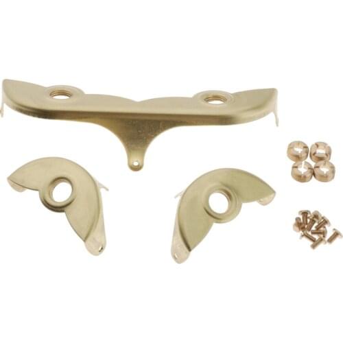 Copper Baritone Saxophone Key Guard Set With Screws For Saxophonists, Beginners And Students