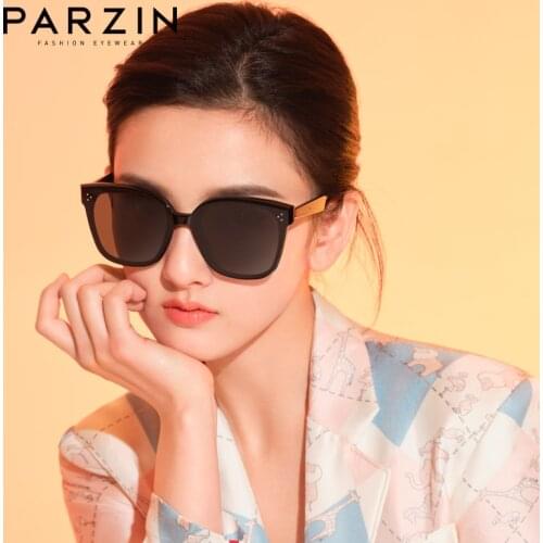 PARZIN Oversized Nylon Designer Sunglasses Women Travel Outdoor Vintage Sun Glasses Men Acessories UV400 Sonnenbrille 91629