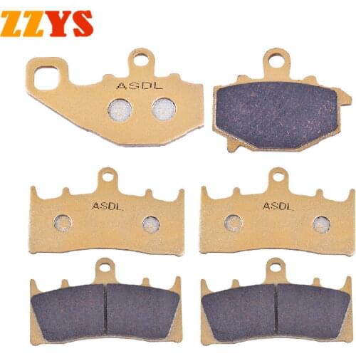 Motorcycle Front & Rear Brake Pads For KAWASAKI ZX 6R ZX6R ZX 636 ZX636 1998 1999 2000 2001 2002 ZX 9R ZX9R ZX 900 ZX900 94-01