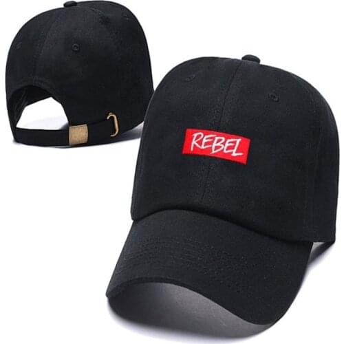 REBEL Fashion Summer Trucker Snapback Hat baseball Cap Letter Embroidery REBEL Dad Hip Hop Hat For Men Women Gorra Casquette Cap