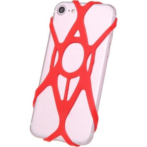 Cell Phone Holder Silicone Security Bands Mounting Motorcycle Bicycle Handlebar