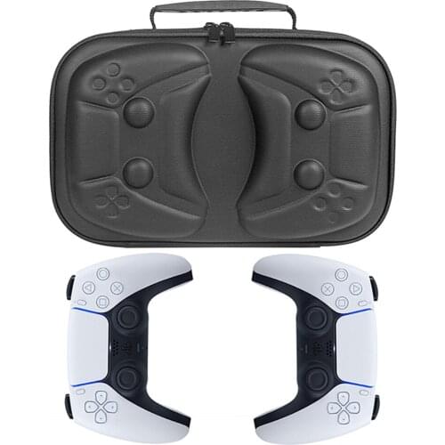 Two Handles Storage Bag Protective Cover Carrying Case Handbag for SONY PS5 Controller Accessories
