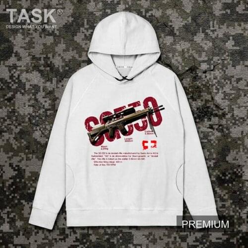 Rifle SeriesS G550 Swiss military jedi game cotton Men hoodie sweatshirt long sleeve Hoody Popular Tracksuit Autumn and winter