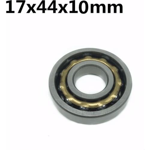 1pcs Magneto Bearing 17x44x10 mm Angular Contact Separate Permanent Motor Ball Bearings E17 FB17 BO17 ND17 T17 M17 EN17