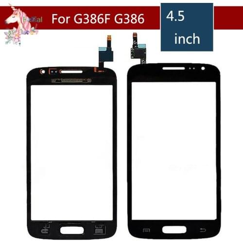 10pcs/lot For Samsung Galaxy Core LTE Avant SM-G386F G386F G386 G386T LCD Touch Screen Sensor Display Digitizer Glass Replacemen