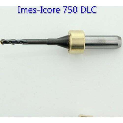 5PCS Dental Milling Bur Clinic Lab Material Zirconia Block DLC Drill Milling Burs for Imes Icore 750 Machine Oral Tooth Tools