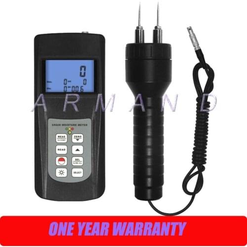 Digital Moisture Meter Tester MC-7828P wood fiber materials wooden articles tobacco cotton paper building soil