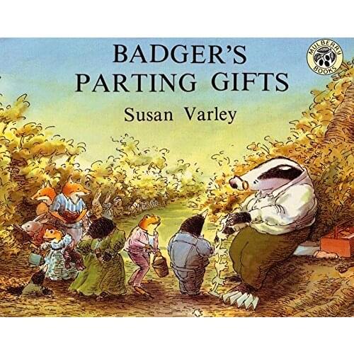 Badgers Parting Gifts Imported English Child Picture Book Interpretation of Separation Learning Toys English Books for Children